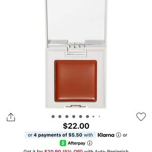 REFY cream blush in shade Rust - perfect fall shade